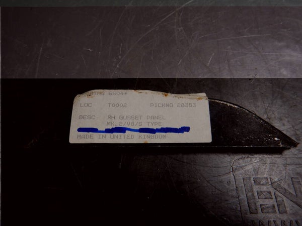 Gusset Reinforcing Stay Bracket RH  6604*