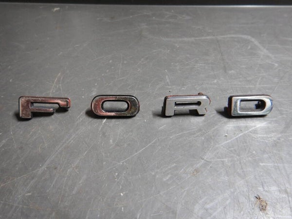 Trunk Hood Badge Letters