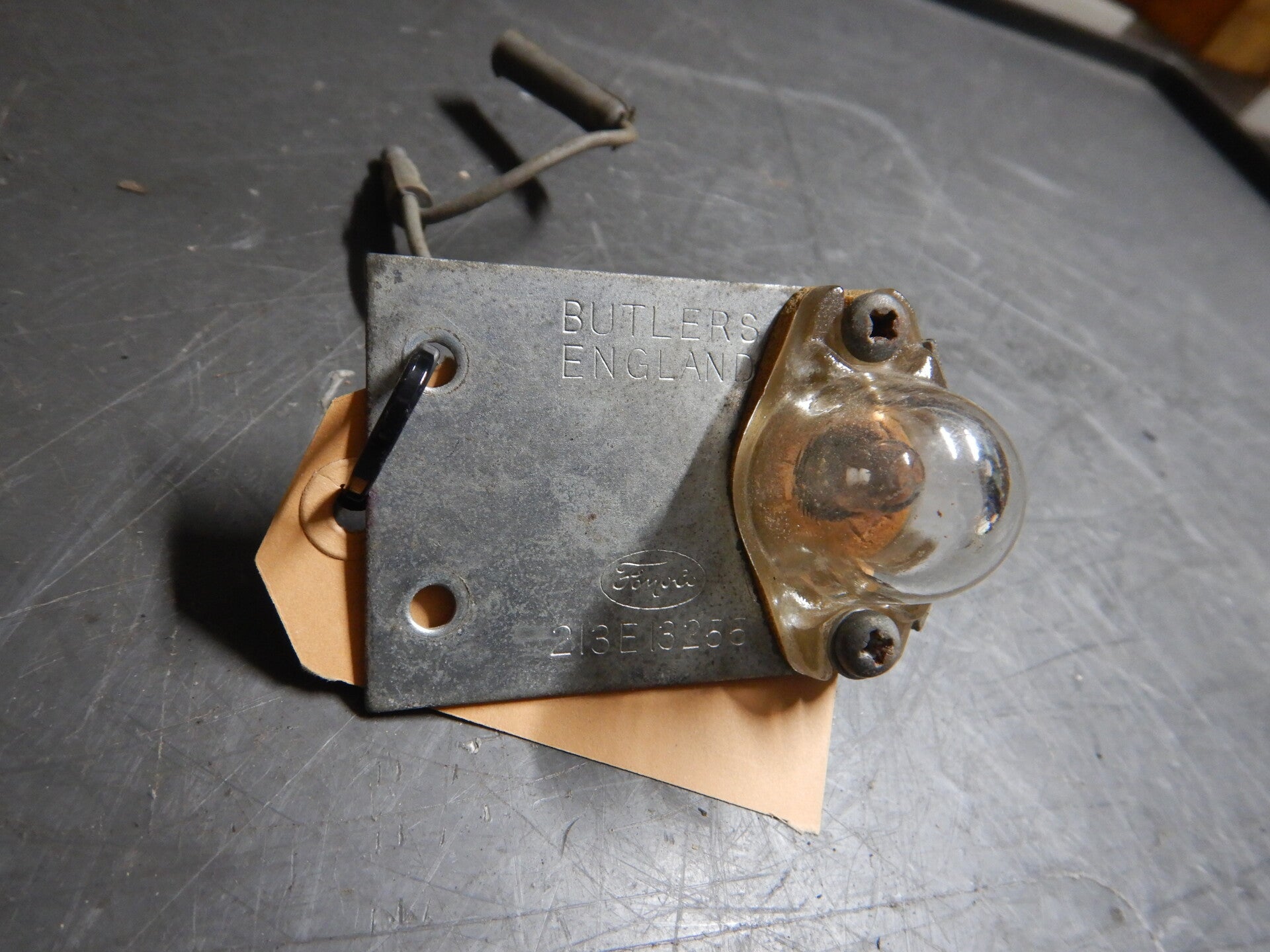 Boot Plate Light Lamp Zephyr Zodiac   213E-13255