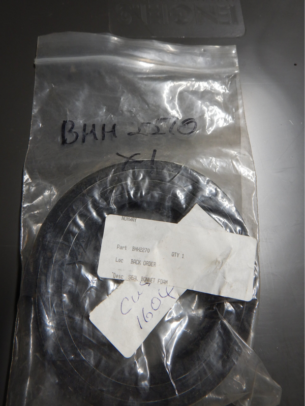 Seal, bonnet, foam   BHH2270