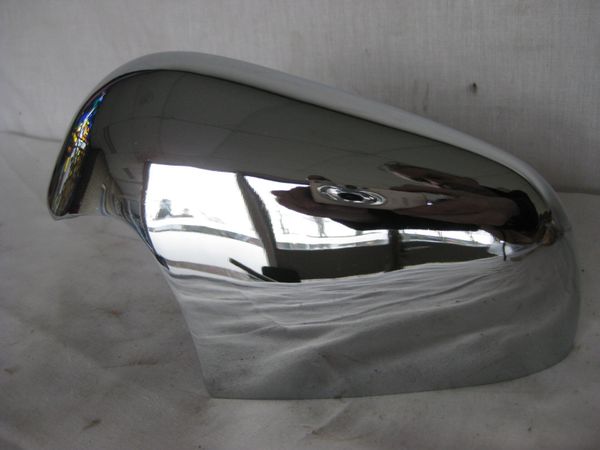 Overrider, rear, chrome, RH   AHH6489
