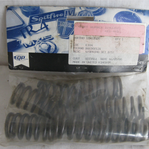 Valve Spring Set, 8 pieces  12H3352K