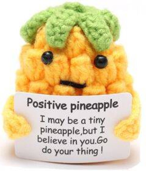 Positive Pineapple - Positieve Ananas 7cm