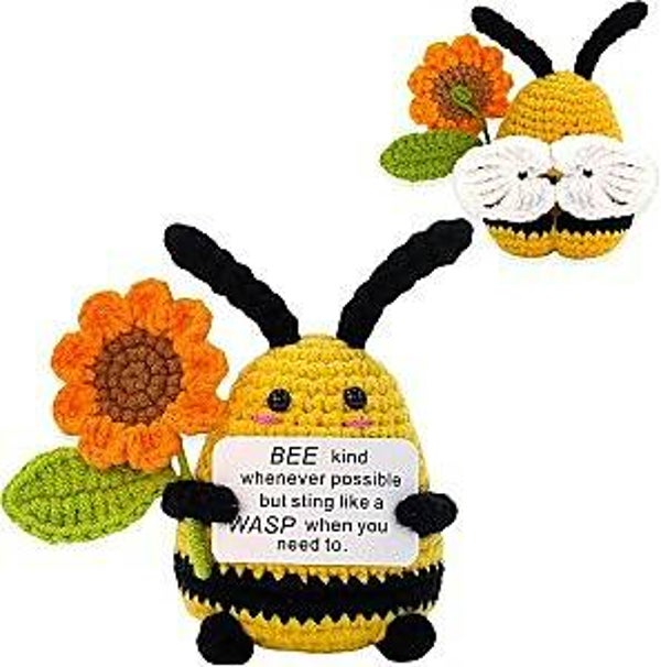 Positive Bee - Positieve Bij 9cm