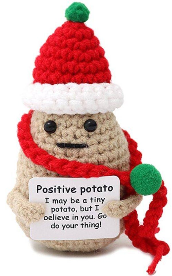 Positive Potato Christmas - Positieve Aardappel Kerstmis 10,5cm