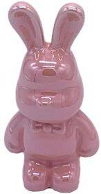 Keramieken beeld - Konijn 16cm roze is direct uit voorraad leverbaar! En naast dit unieke konijn, hebben wij van VrolijkeKleintjes.nl nog veel meer leuke keramieken beelden op voorraad! Kijk daarom snel op onze webshop of vraag naar de mogelijkheden!