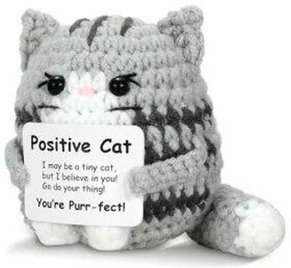 Positive Cat - Positieve Kat 8,5cm