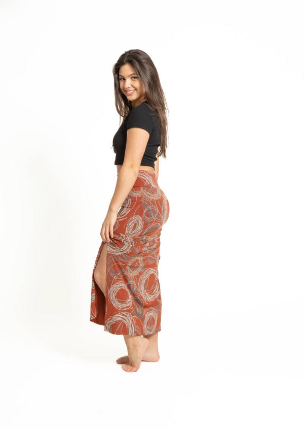 Bonita Rok Cirkel Bruin