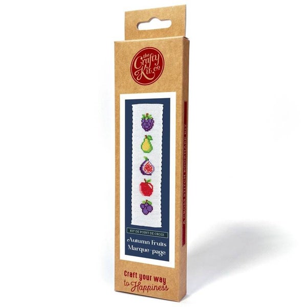 Bookmark Kit - Autumn Fruits - The Crafty Kit Company