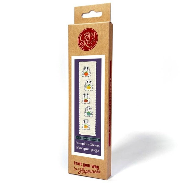 Bookmark Kit - Pumpkin Ghosts - The Crafty Kit Company