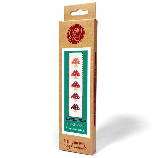 Bookmark Kit - Toadstools - The Crafty Kit Company