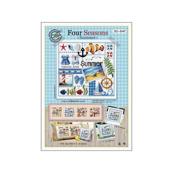Borduurpatroon Four Seasons - Summer