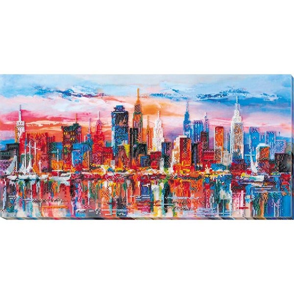 Kralen borduurpakket Evening City
