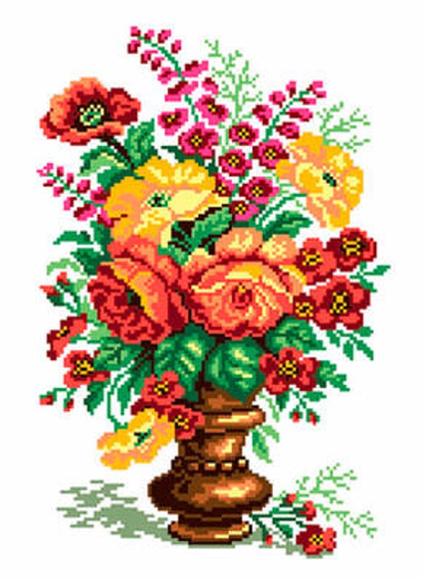 VOORBEDRUKT AIDA BRIGHT MOOD - MATRYONIN POSAD