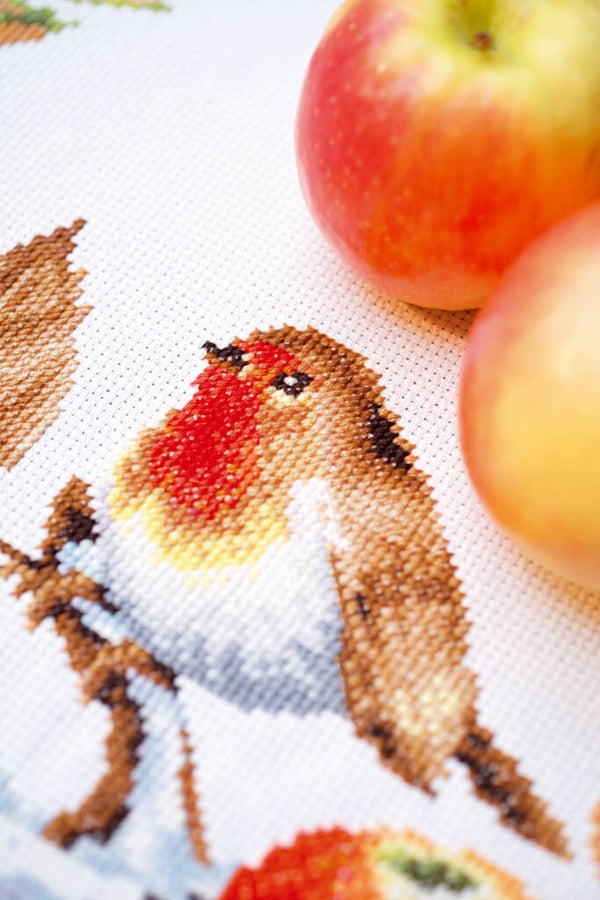 PEARLAIDA LOPER KIT ROODBORSTJE MET APPELEN