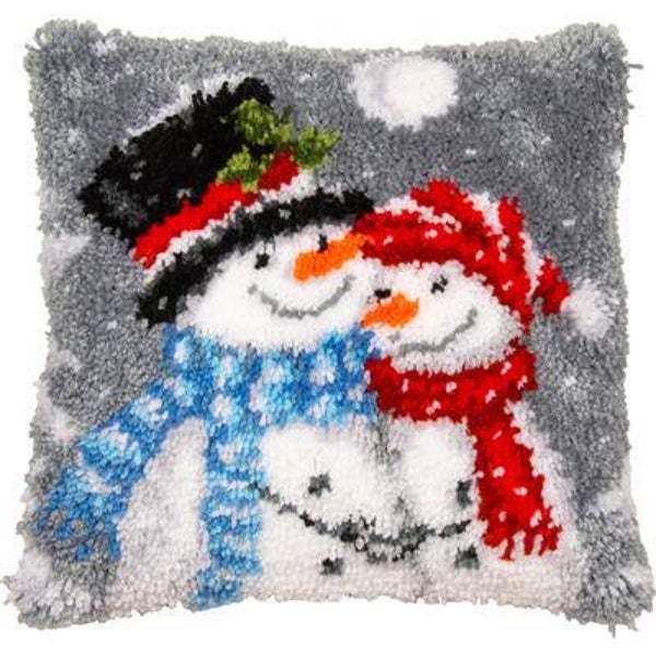 KNOOPKUSSEN KIT SNEEUWMANNEN