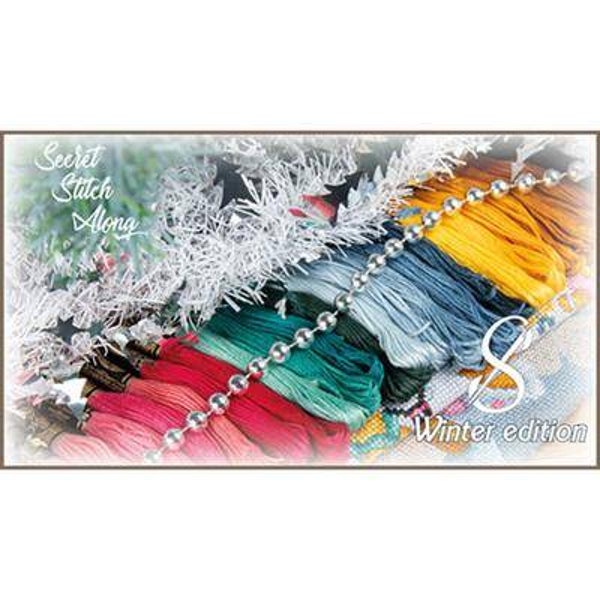 Secret Stitch Along Telpakket kit SSA 2026/3 winter telstof