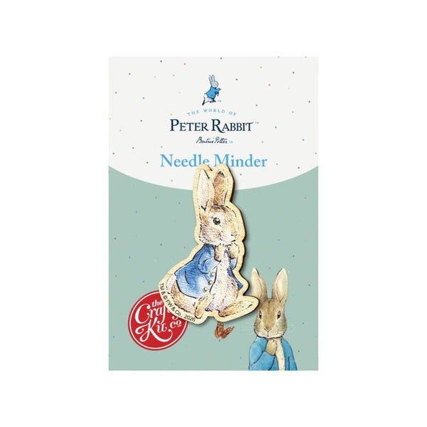 Wooden Needle Minder - Peter Rabbit