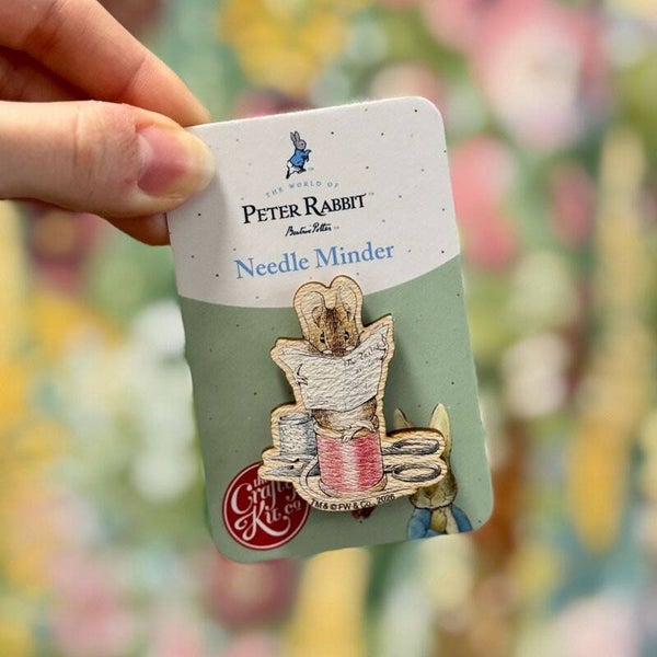 Wooden Needle Minder - Tailor of Gloucester