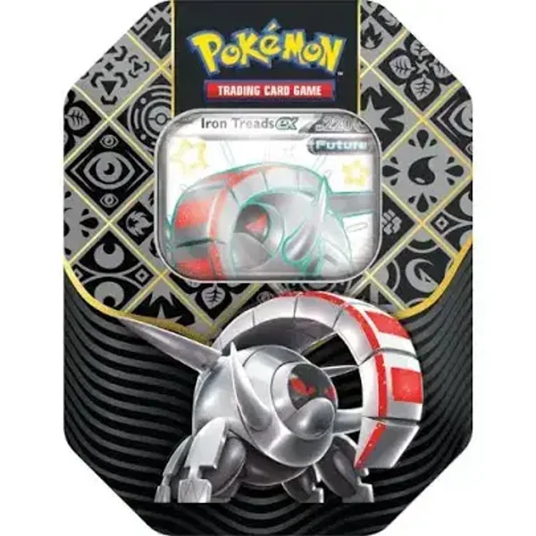 Pokemon Paldean Fates Tin – Iron Treads