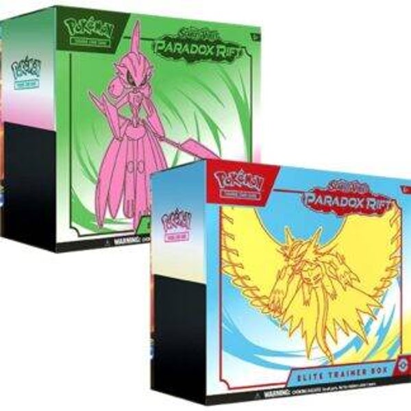 Pokemon Scarlet & Violet Paradox Rift Elite Trainer Box SET