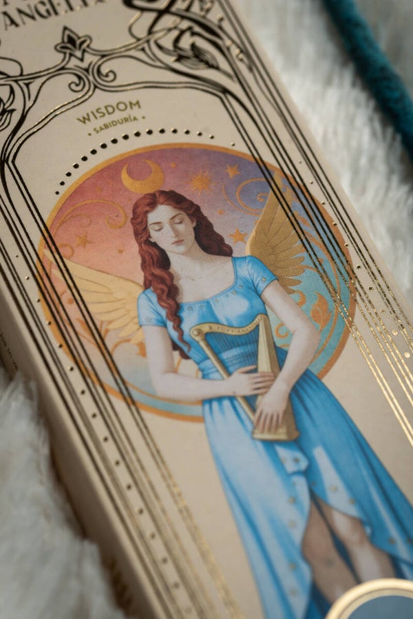 Tarot Engelen Wijsheid Wierook - Viooltjesblaadjes