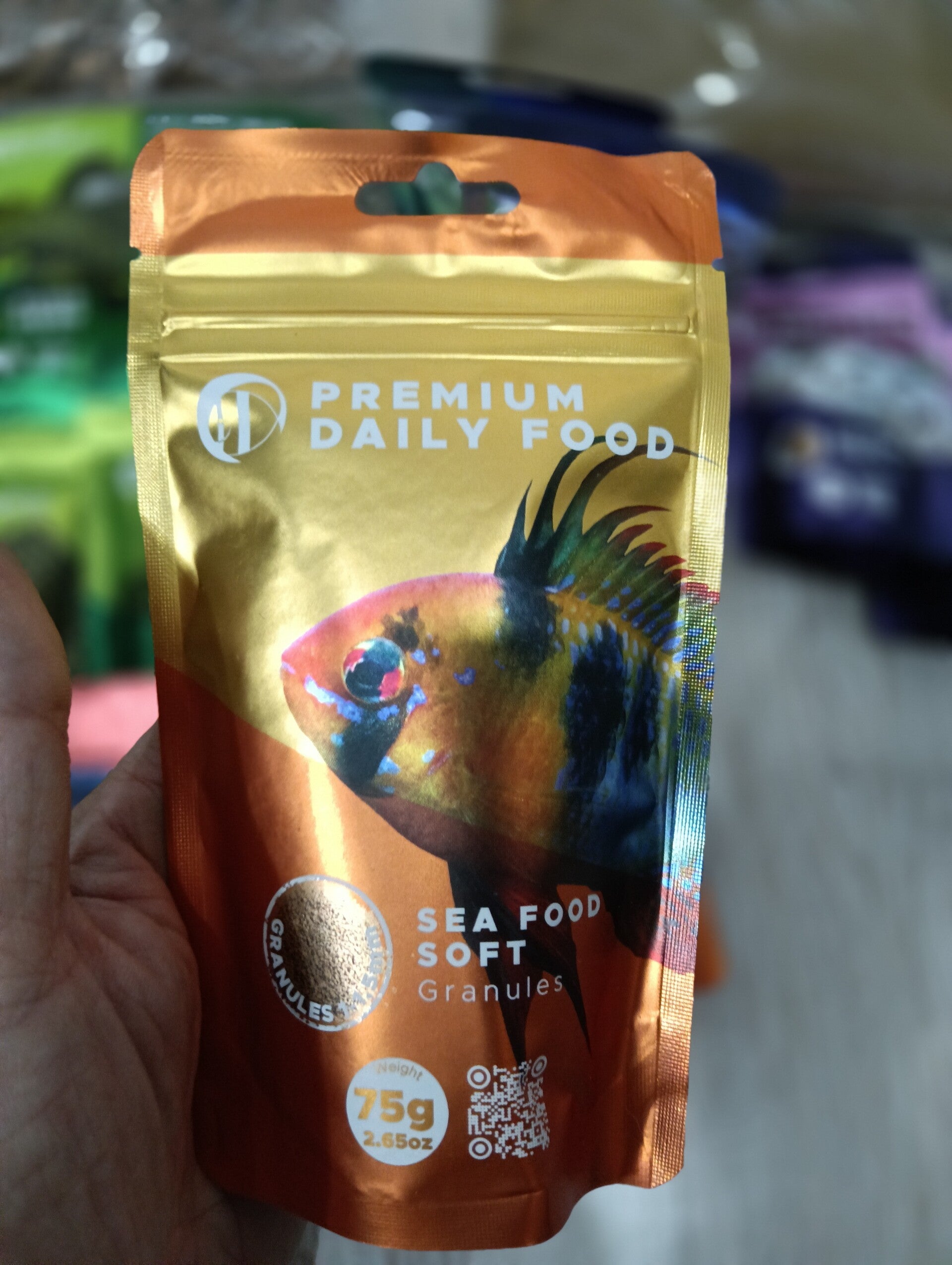 Discushobby sea food soft granulate 75g