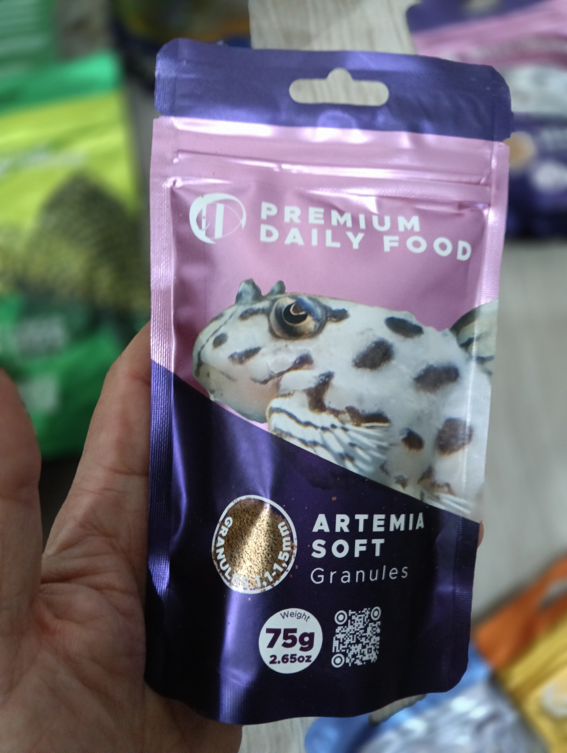Discushobby artemia soft granules 75g