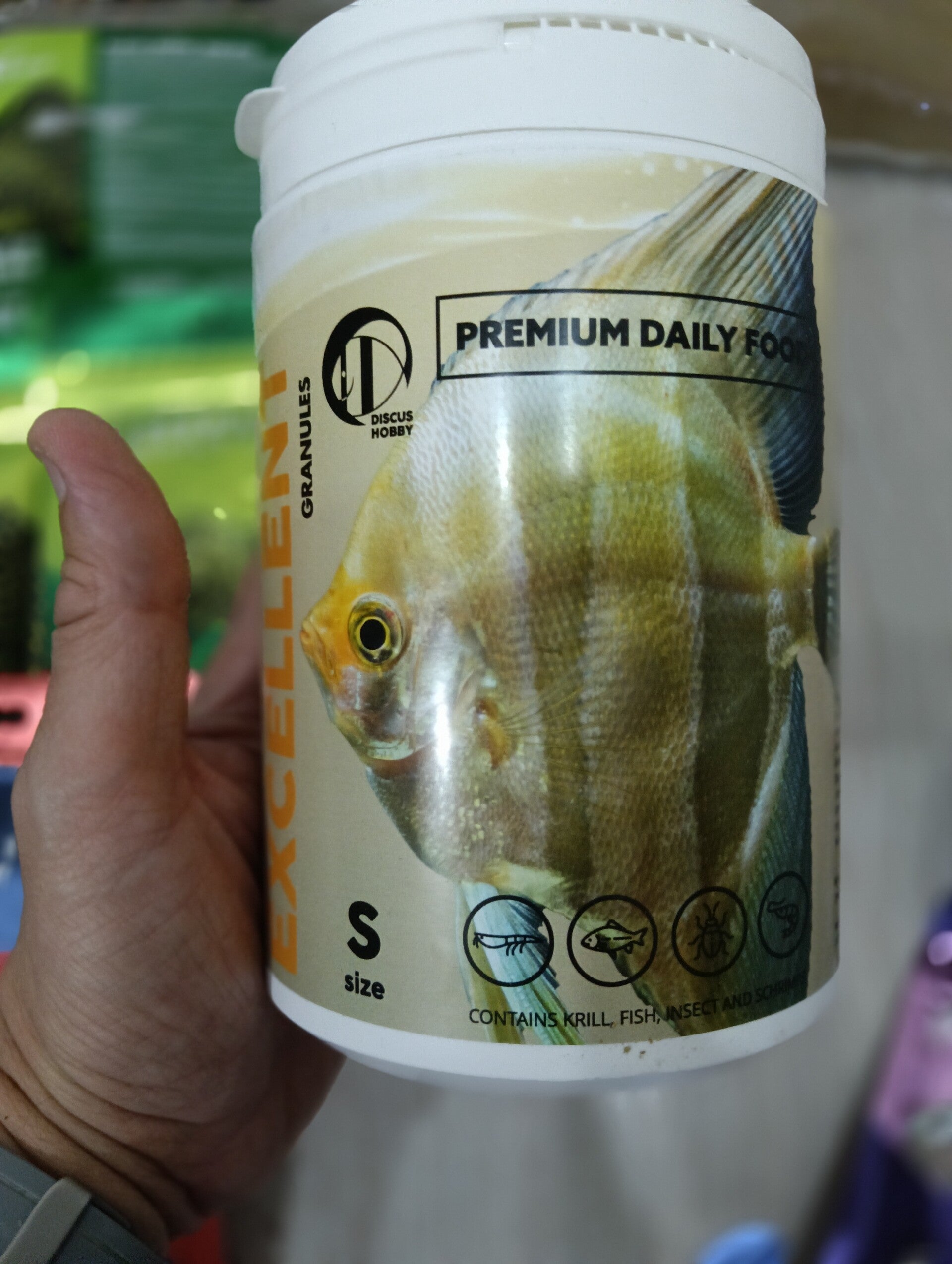 Discushobby excellent krill granules