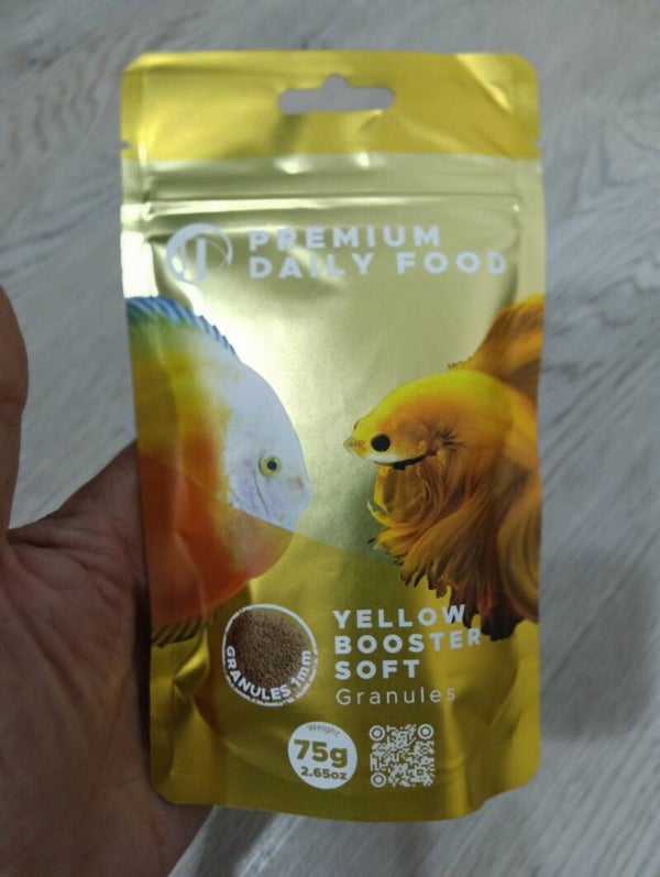 Discushobby Yellow booster soft granules 75g
