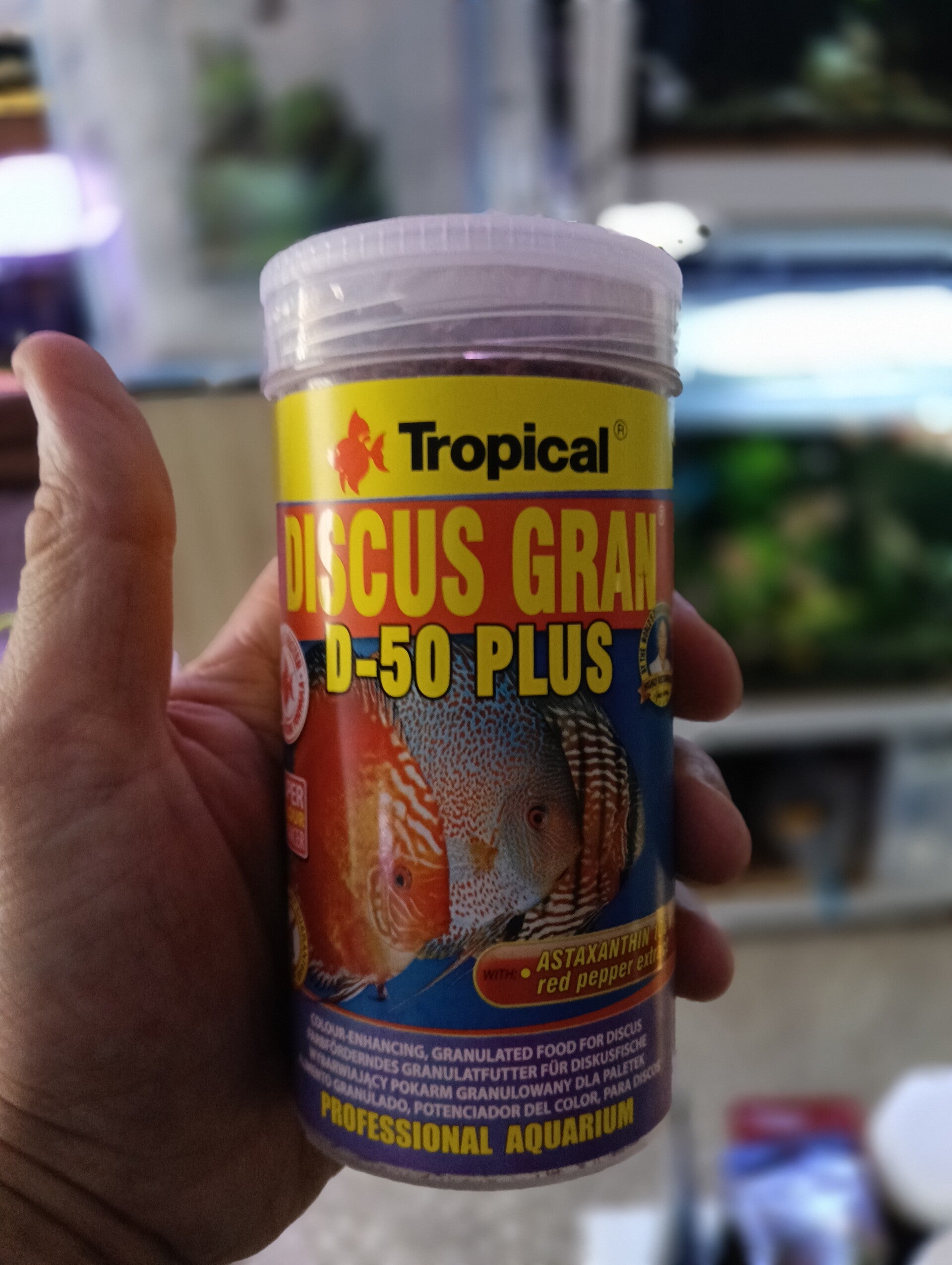 Tropical Discus Gran D-50 Plus granulado 500mL