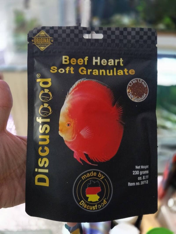 Discusfood Beef Heart Soft Granulado 230g
