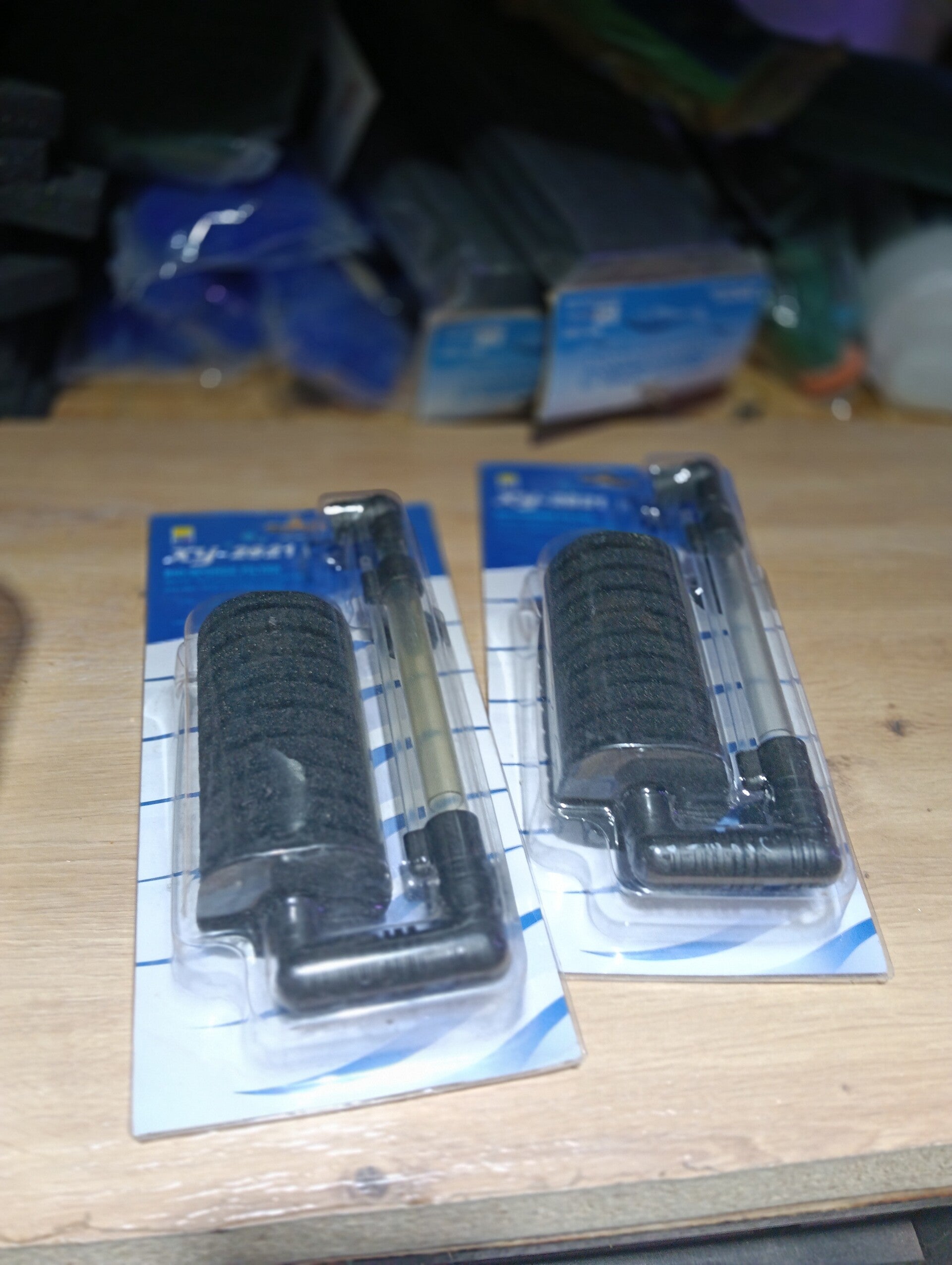 Filtro de esponja de vidro