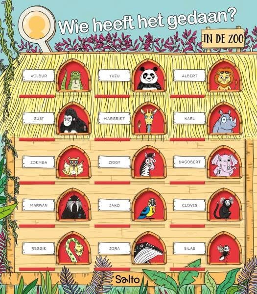 WIE HEEFT HET GEDAAN - IN DE ZOO - PASCALE PREVOT