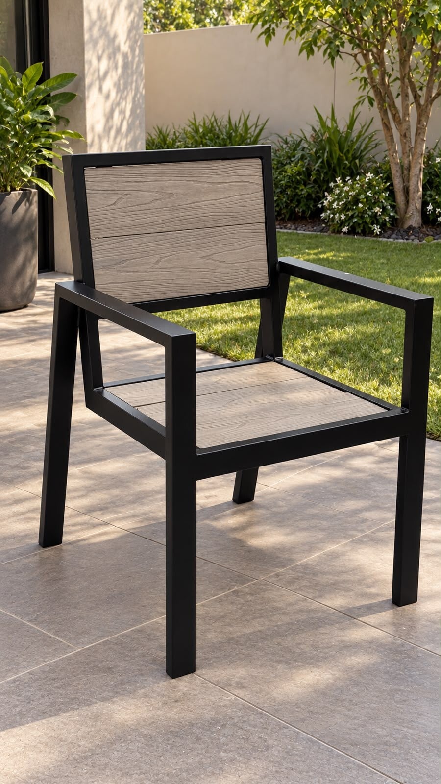 SILLON CON DESCANSA BRAZOS DECK