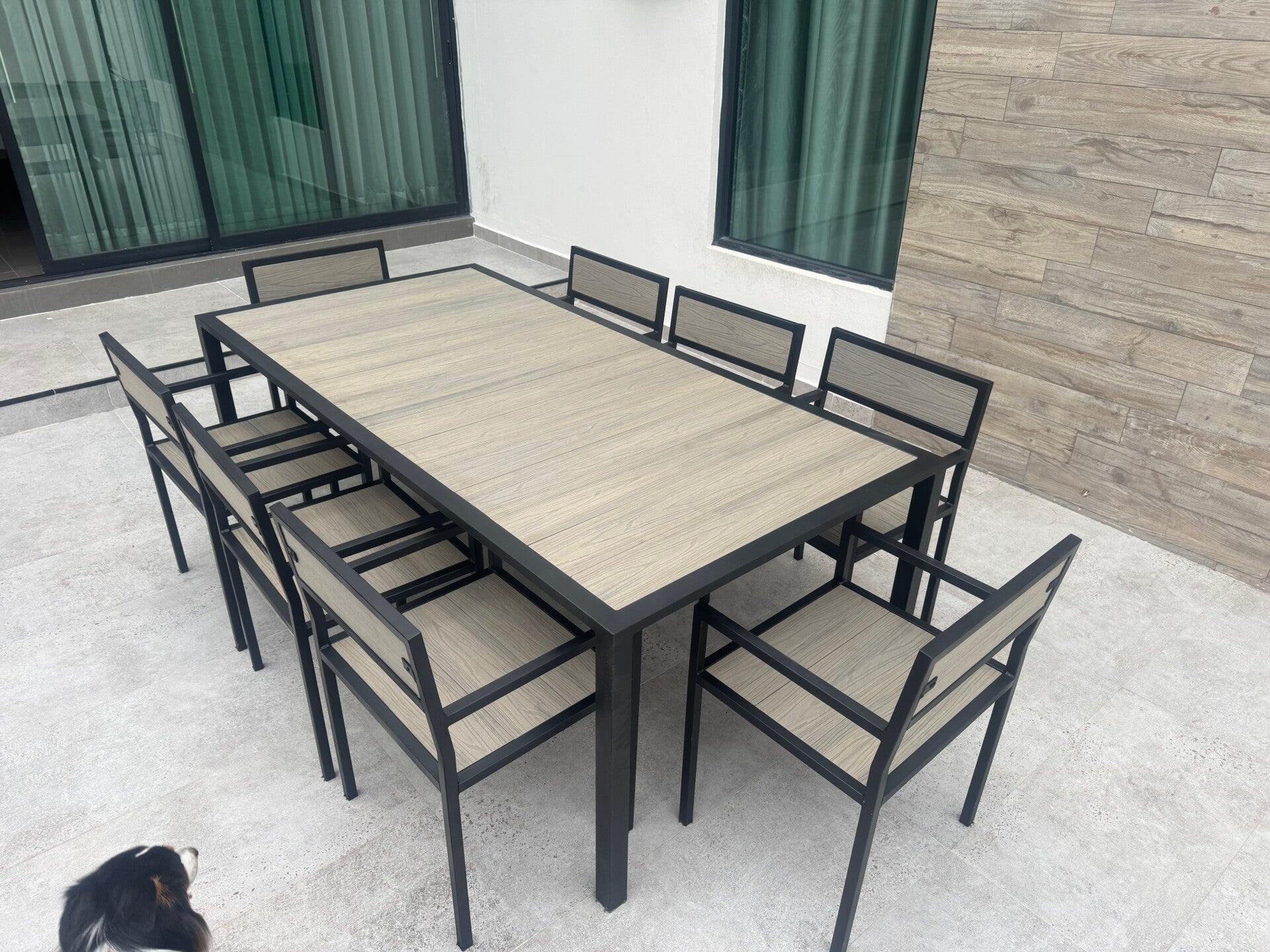 MESA PARA COMEDOR 8 PERSONAS DECK