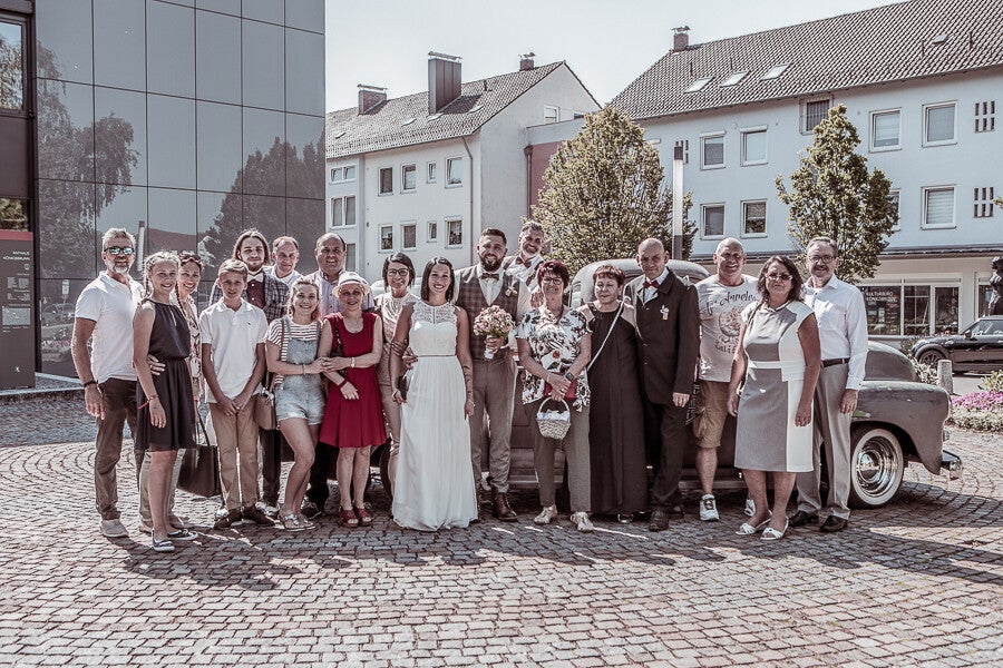 Gruppenfoto Standesamt