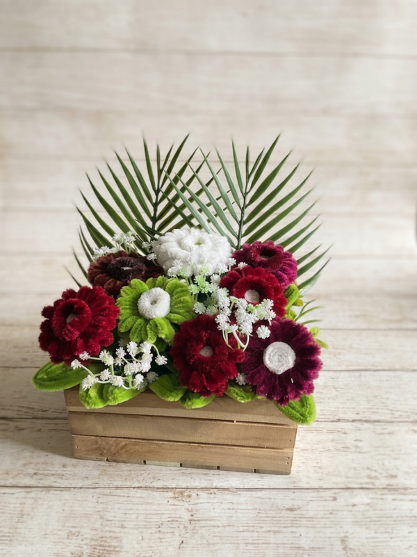 Cagettes de gerbera