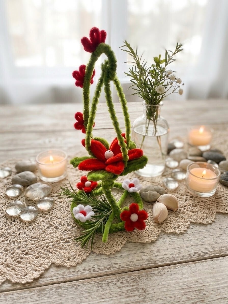 Fleur de Noël Suspension
