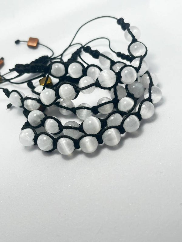 BRACCIALE SHAMBALLA IN SELENITE