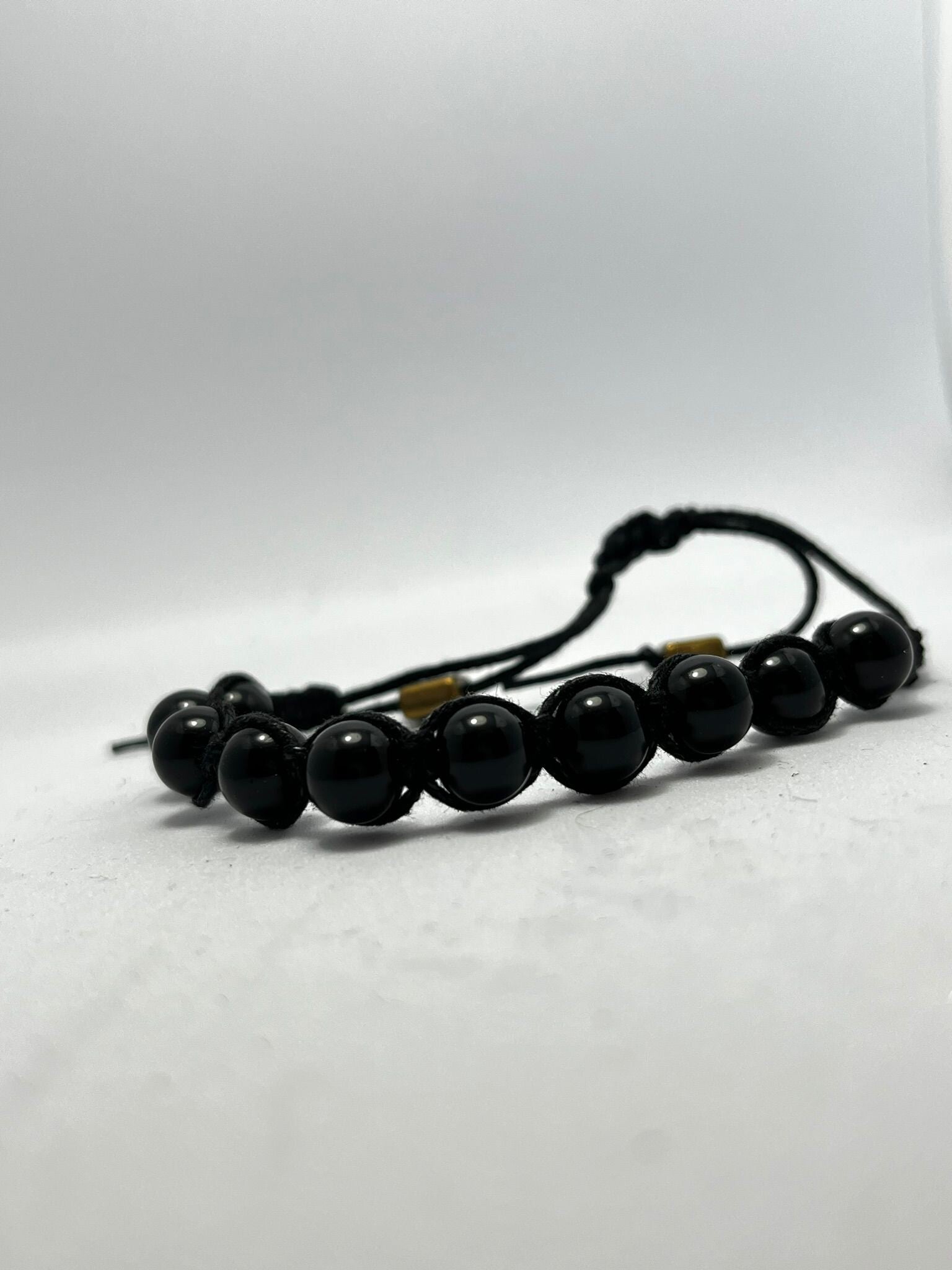 BRACCIALE SHAMBALLA IN OSSIDIANA