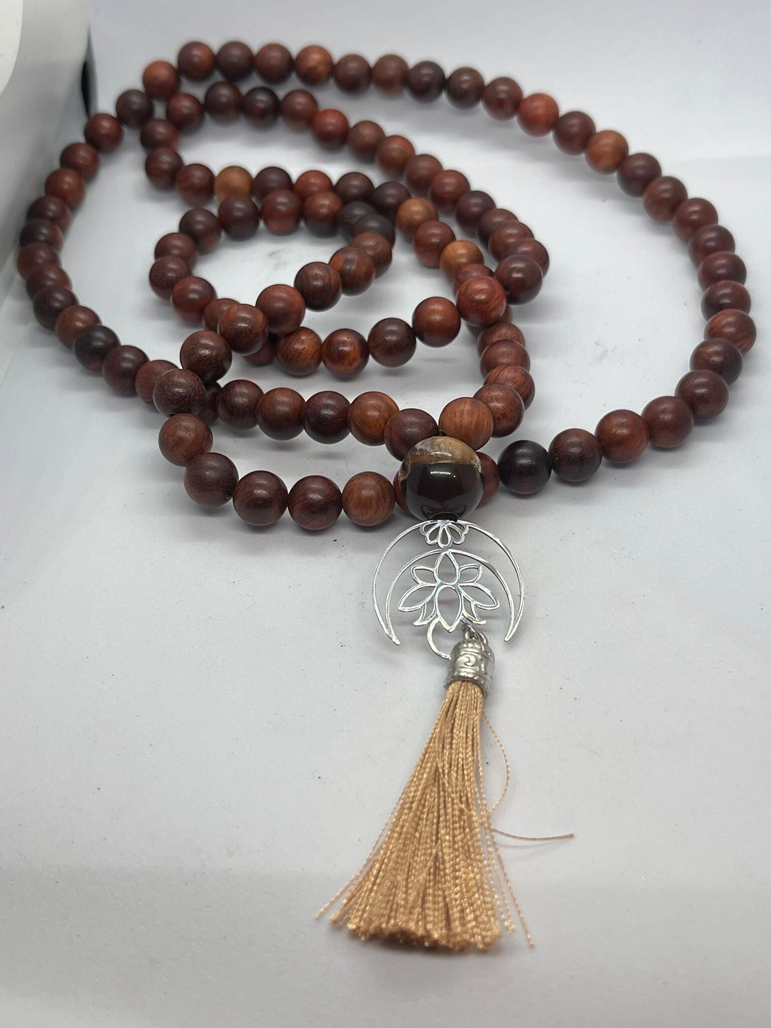 MALA CON LEGNO DI PALISSANDRO E NAPPINA ORO