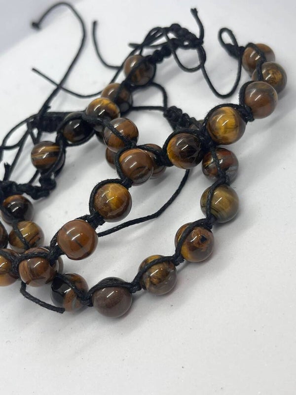 BRACCIALE SHAMBALLA OCCHIO DI TIGRE