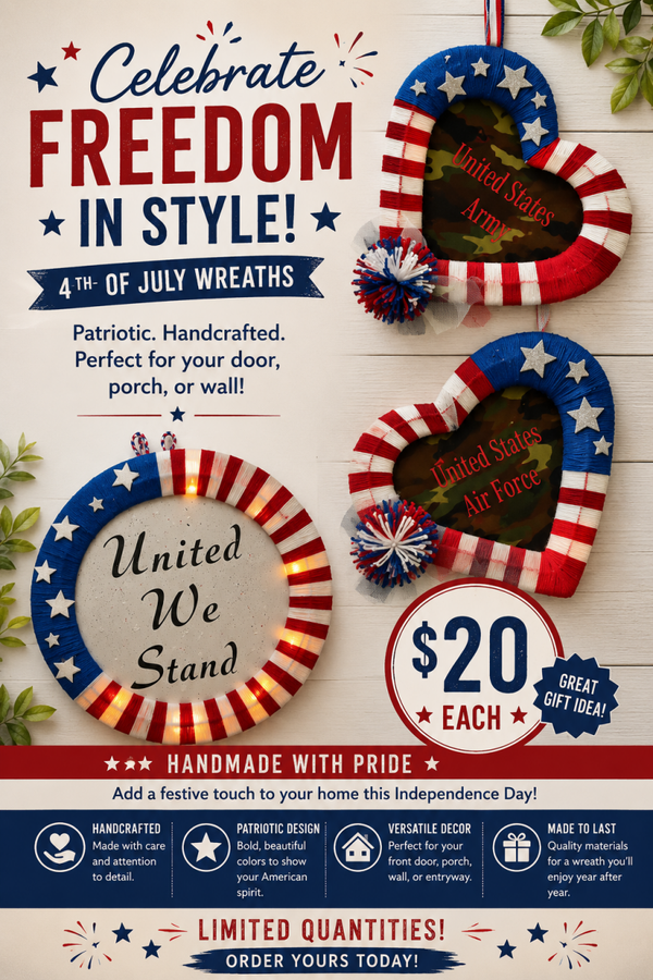 Fourth of July decor