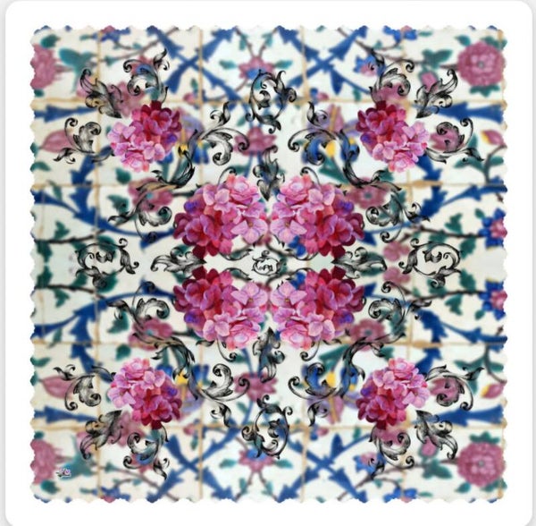 Velvet Tablecloth 0012