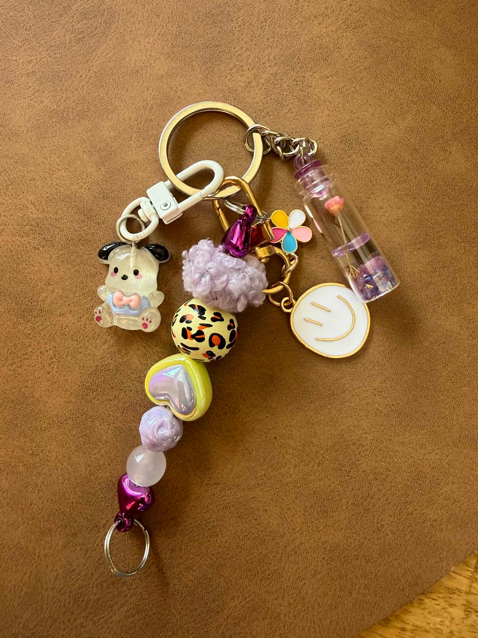 Mooie handgemaakte sleutelhanger