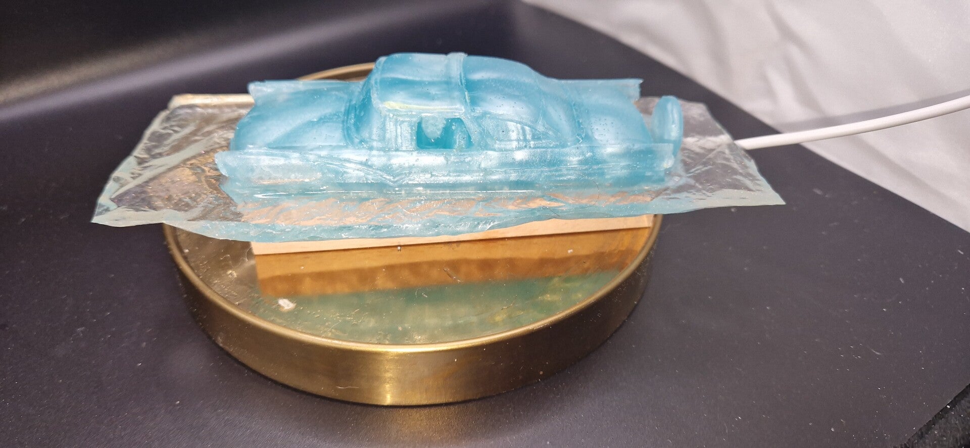 Lampe en résine rectangulaire voiture