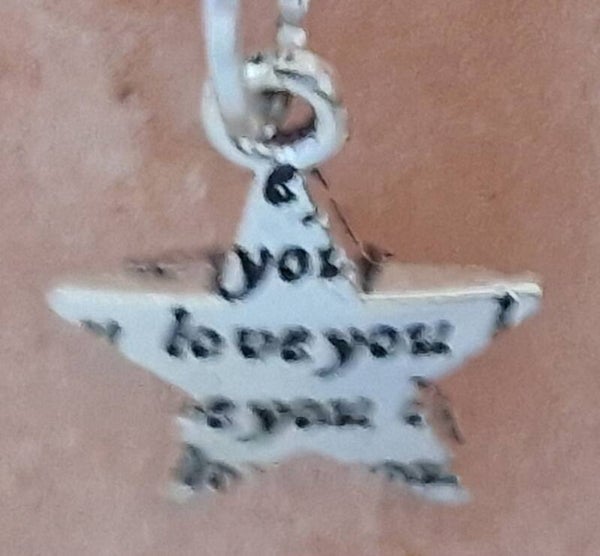 Collier avec pendentif étoile argenté  cordon ciré cuir noir avec boucles