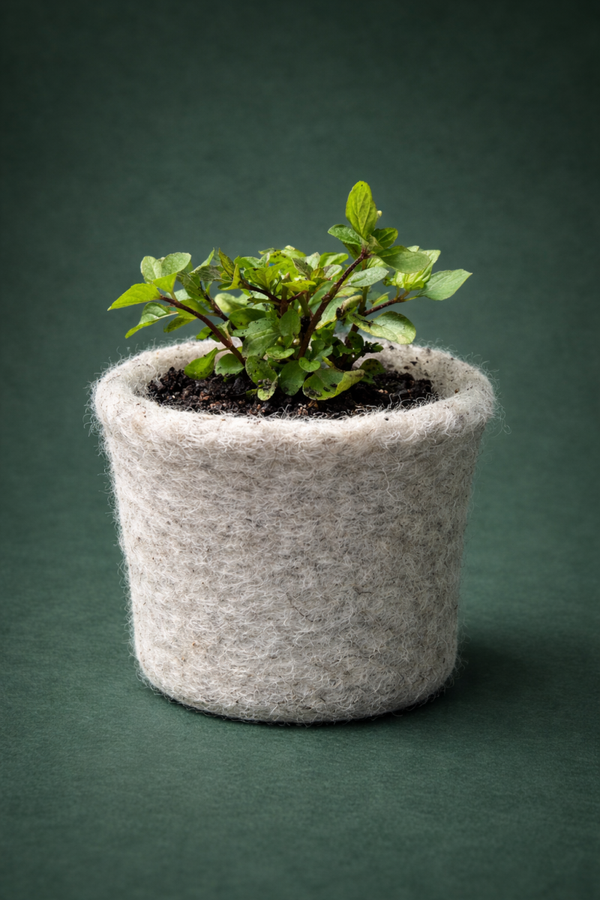 Woolly planter - seedlings  ( pack of 5 or  10  )