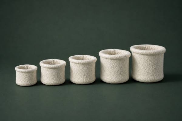 Woolly Planter - Xtra Large ( pack of 2 ) New Wool